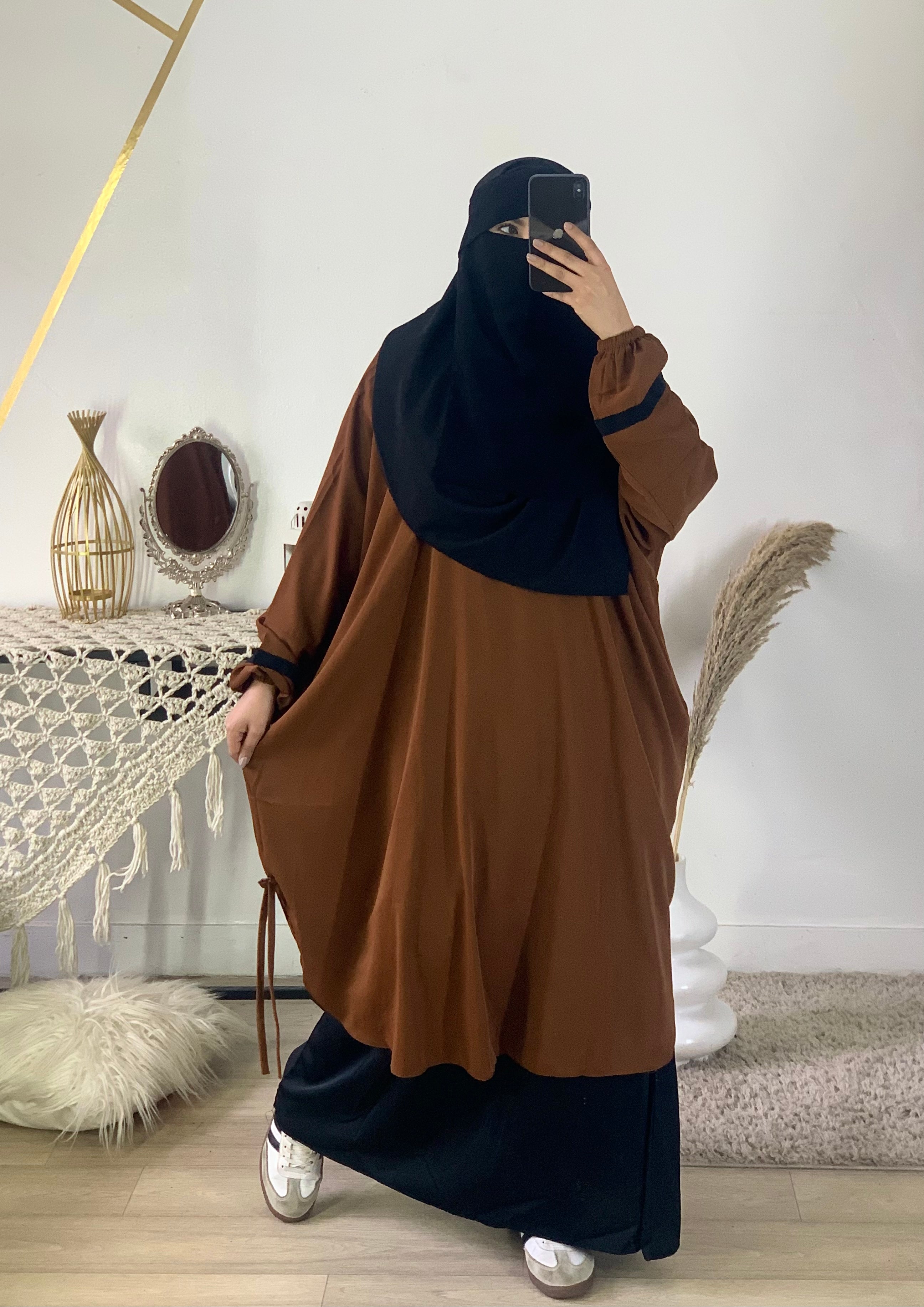 خمار نقاب 4 قطع
