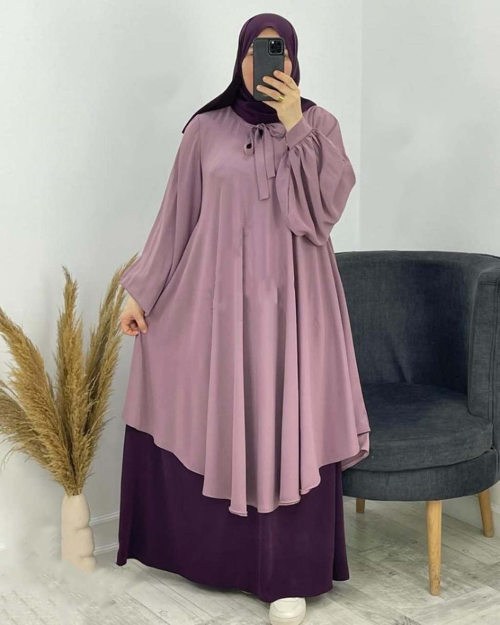 الخمار بالسير فلعنق 3 قطع